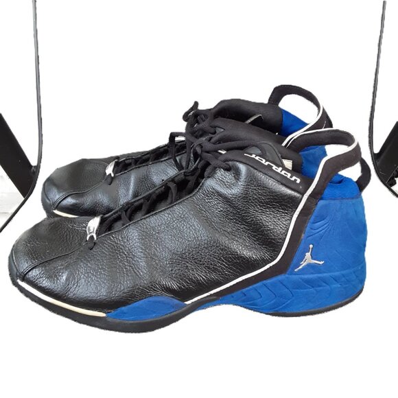 NIKE AIR JORDAN J'MADNESS MEN SIZE 14 Blue/Black Basketball Jumpman - Picture 11 of 14